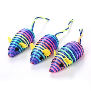 Foto 2 | Foto 2 | Ratón De Juguete Con Cuerda Masticable Para Limpiar Los Dientes De Perros Y Gatos - Venta Internacional.
