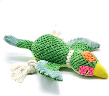 Foto 1 | Foto 1 | Cuerda De Peluche Huoguo Squeaky Para Perros Pequeños, Para Perros Pequeños, Color Verde - Venta Internacional.