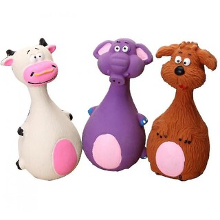 Foto 2 | Foto 2 | Juguete Para Perros Huoguo Cartoon Molar De Látex Blanco Resistente A Mordeduras - Venta Internacional.