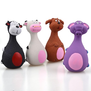 Foto 4 | Foto 4 | Juguete Para Perros Sanlin Beans Con Dibujos Animados De Látex Resistente A Mordeduras (pur) - Venta Internacional.