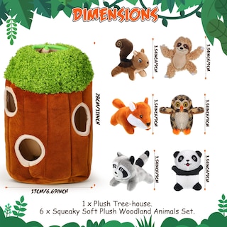 Foto 2 | Foto 2 | Juguetes Skylety Para Perros Pequeños Y Medianos, 7 Piezas, Para Perros Pequeños Y Medianos - Venta Internacional.