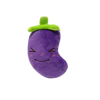 Foto 1 | Foto 1 | Juguete De Peluche Para La Limpieza De Molares De Berenjena Con Simulación De Cachorros - Venta Internacional.