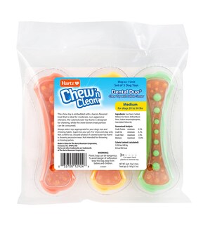 Foto 7 | Foto 7 | Dog Chew & Treat Para Perros Hartz Chew 'n Clean Dental Duo, Paquete De 3 - Venta Internacional.