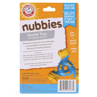 Foto 7 | Foto 7 | Juguete Dental Para Perros Arm & Hammer Nubbies Tribone Peanut Butter - Venta Internacional.