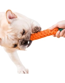 Foto 5 | Foto 5 | Juguete Zanahoria De Algodón Masticable Para Perros