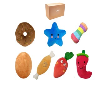 Foto 1 | Foto 1 | Juguetes De Cuerda Para Perro Morder Paquete De 7 Piezas Lab.g, Multicolor