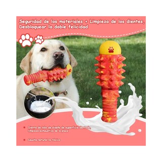 Foto 2 | Foto 2 | Juguetes Lab.gchirriantes Perros Masticadores Naranja