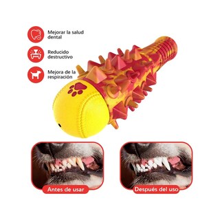 Foto 5 | Foto 5 | Juguetes Lab.gchirriantes Perros Masticadores Naranja