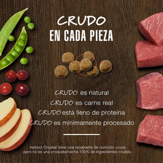 Foto 5 | Foto 5 | Instinct Original Alimento Para Perro Con Carne De Res, Alto En Proteína Y Libre De Granos 10.2kg
