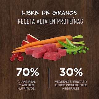 Foto 6 | Foto 6 | Instinct Original Alimento Para Perro Con Carne De Res, Alto En Proteína Y Libre De Granos 10.2kg