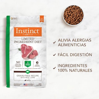 Foto 3 | Foto 3 | Instinct Lid Alimento Para Perros Con Alergia, Croquetas Recubiertas De Carne De Cordero, 1.8kg
