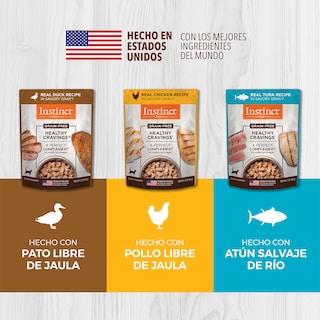 Foto 5 | Foto 5 | Instinct Alimento Húmedo Healthy Cravings Para Gatos, Recetas Variadas Y Libre De Granos, Mix 12 Pzs