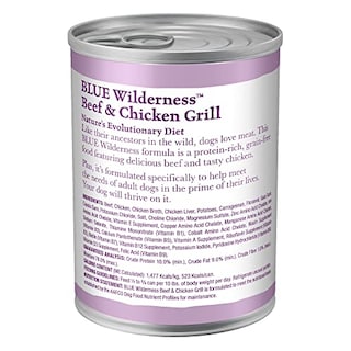 Foto 3 | Foto 3 | Alimento Húmedo Para Perros Blue Buffalo Wilderness Beef & Chicken 375 Ml - Venta Internacional.