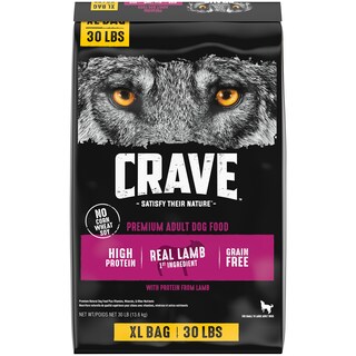 Foto 1 | Foto 1 | Alimento Para Perros Crave Sin Cereales Con Alto Contenido De Proteínas Y Cordero 13,6 Kg - Venta Internacional.