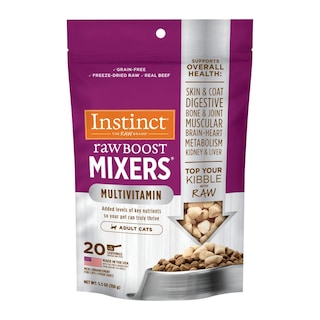 Foto 1 | Foto 1 | Cat Food Toppers Instinct Raw Boost Mixers, Carne De Res, Bolsa De 160 G - Venta Internacional.