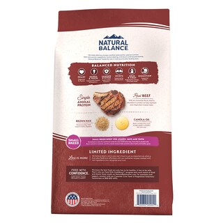Foto 2 | Foto 2 | Alimento Para Perros Natural Balance, Ingredientes Limitados, Raza Pequeña, 1,8 Kg - Venta Internacional.