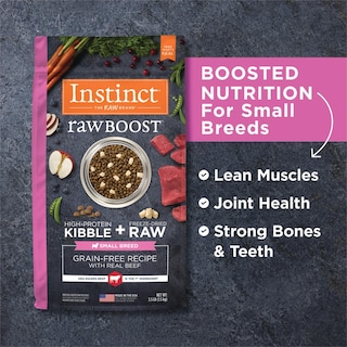 Foto 5 | Foto 5 | Comida Para Perros Instinct Raw Boost De Raza Pequeña Con Carne De Res Real De 1,6 Kg - Venta Internacional.