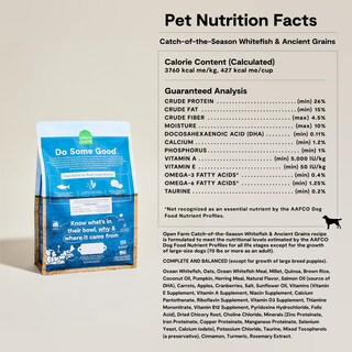 Foto 6 | Foto 6 | Alimento Seco Para Perros Open Farm Ancient Grains, Pescado Blanco, 1,8 Kg - Venta Internacional.