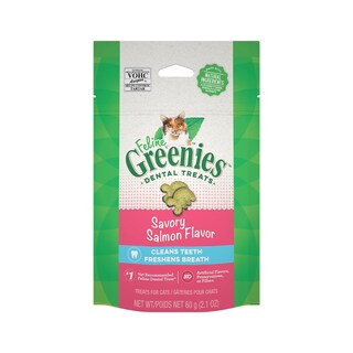 Foto 1 | Foto 1 | Cat Treats Greenies Natural Dental Care, Salmón, Bolsa De 60 G - Venta Internacional.