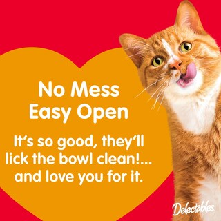 Foto 6 | Foto 6 | Comida Y Golosinas Húmedas Para Gatos Hartz Delectables Con Salsa De Pollo - Venta Internacional.