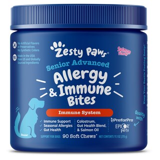 Foto 1 | Foto 1 | Suplemento De Probióticos Omega 3 Para Aliviar La Alergia En Perros Zesty Paws - Venta Internacional.