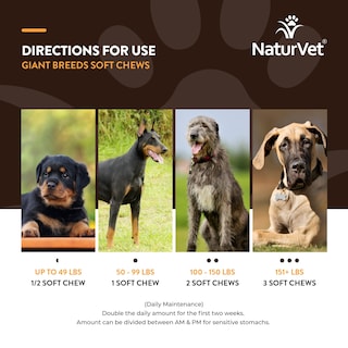 Foto 5 | Foto 5 | Suplemento Para Perros Naturvet Giant Breeds Joint Support, 50 Masticables Blandos - Venta Internacional.