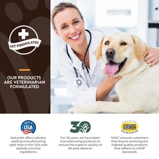 Foto 7 | Foto 7 | Suplemento Para Perros Naturvet Giant Breeds Joint Support, 50 Masticables Blandos - Venta Internacional.