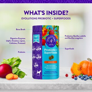 Foto 5 | Foto 5 | Suplemento Naturvet Evolutions, Probióticos Y Superalimentos, 90 Comprimidos Masticables - Venta Internacional.