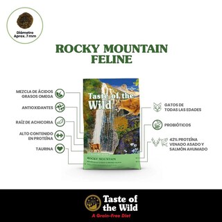 Foto 2 | Foto 2 | Taste Of The Wild Para Gato Venado Asado 2.28 Kg