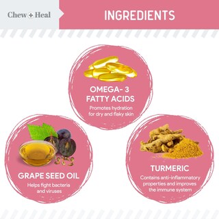 Foto 2 | Foto 2 | Alergy Chews Chew + Heal Labs Para Perros Y Gatos 90 Golosinas - Venta Internacional.