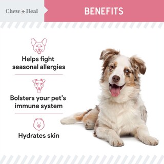 Foto 3 | Foto 3 | Alergy Chews Chew + Heal Labs Para Perros Y Gatos 90 Golosinas - Venta Internacional.