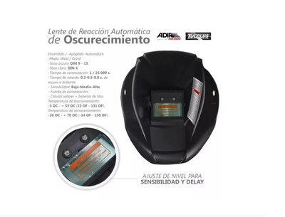 Foto 3 | Foto 3 | Careta Para Soldar Linium Industrial Solar Electric