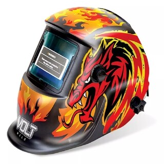 Foto 1 | Foto 1 | Careta Dragon Electrónica Volt Sombra Variable color Naranja