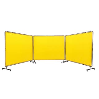 Foto 1 | Foto 1 | Pantalla De Soldadura Vevor De 3 Paneles De 1,8 M X 2,4 M Con Marco Amarillo - Venta Internacional.