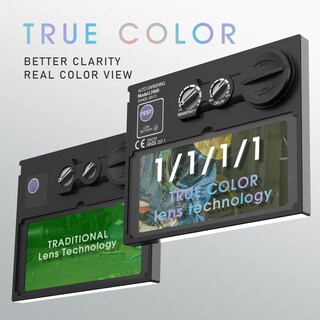 Foto 4 | Foto 4 | Casco De Soldadura Yeswelder True Color Solar Con Oscurecimiento Automático - Venta Internacional.