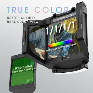 Foto 2 | Foto 2 | Casco De Soldadura Yeswelder De Oscurecimiento Automático Con 6 Sensores De Arco - Venta Internacional.