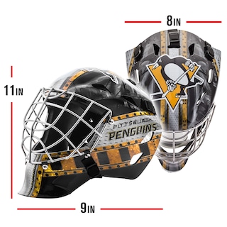 Foto 2 | Foto 2 | Casco de Portero Franklin Sports Pittsburgh Penguins NHL - Venta Internacional