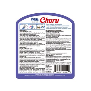 Foto 2 | Foto 2 | Inaba Churu Premios Para Gato, Mix Recetas De Atún, 50pzs De 14 Grs C/u