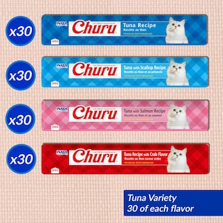 Foto 3 | Foto 3 | Cat Treats Inaba Churu, Puré Cremoso Y Exprimible De Atún Para Lamer - Venta Internacional.