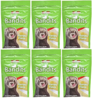 Foto 1 | Foto 1 | Ferret Treats Marshall Bandits Con Sabor A Plátano, 90 G (paquete De 6) - Venta Internacional.