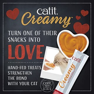 Foto 3 | Foto 3 | Cat Treat Catit, Cremoso Y Lamible, Pollo Y Camarones, Paquete De 50 - Venta Internacional.