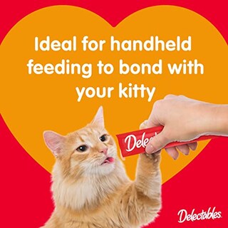 Foto 7 | Foto 7 | Cat Treats Hartz Delectables Squeeze Up, Paquetes Variados, 72 Unidades - Venta Internacional.