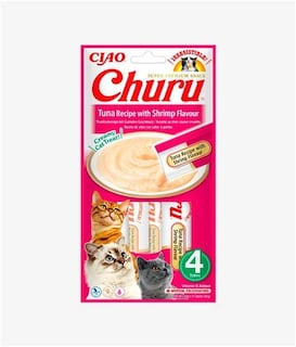 Foto 4 | Foto 4 | Churu Sabor Del Día (puede Ser Cangrejo, Atún O Salmón) Caja Con 24 Tubos