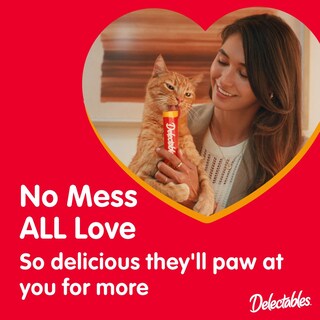 Foto 7 | Foto 7 | Cat Treats Hartz Delectables Squeeze Up, 72 X 15 Ml - Venta Internacional.