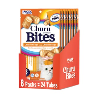 Foto 1 | Foto 1 | Cat Treats Inaba Churu Bites, Pollo Horneado Blando, 10 G, 24 Tubos - Venta Internacional.
