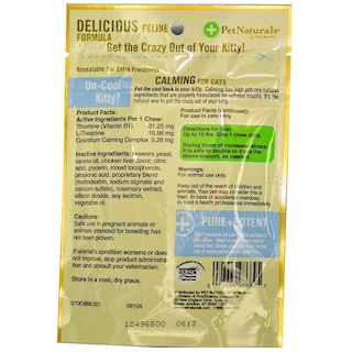Foto 2 | Foto 2 | Calmantes Para Gato Pet Naturals 31.5 Gr