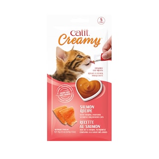 Foto 1 | Foto 1 | Salmón Hidratante Cremoso Y Lamible Cat Treat Catit Paquete De 5 - Venta Internacional.