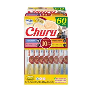 Foto 1 | Foto 1 | Cat Treats Inaba Churu Para Mayores De 10 Años Atún Y Pollo 60 X 14 Ml - Venta Internacional.