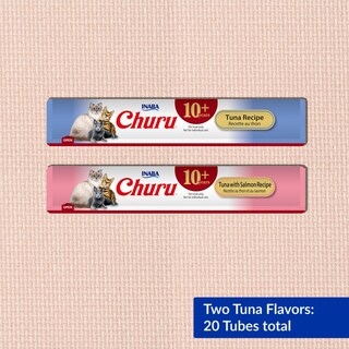 Foto 3 | Foto 3 | Cat Treats Inaba Churu Para Mayores De 10 Años Con Atún 20 Tubos De 15 Ml - Venta Internacional.