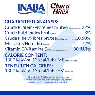 Foto 6 | Foto 6 | Cat Treats Inaba Churu Bites Pollo Horneado Suave Y Masticable 10 G X 18 - Venta Internacional.